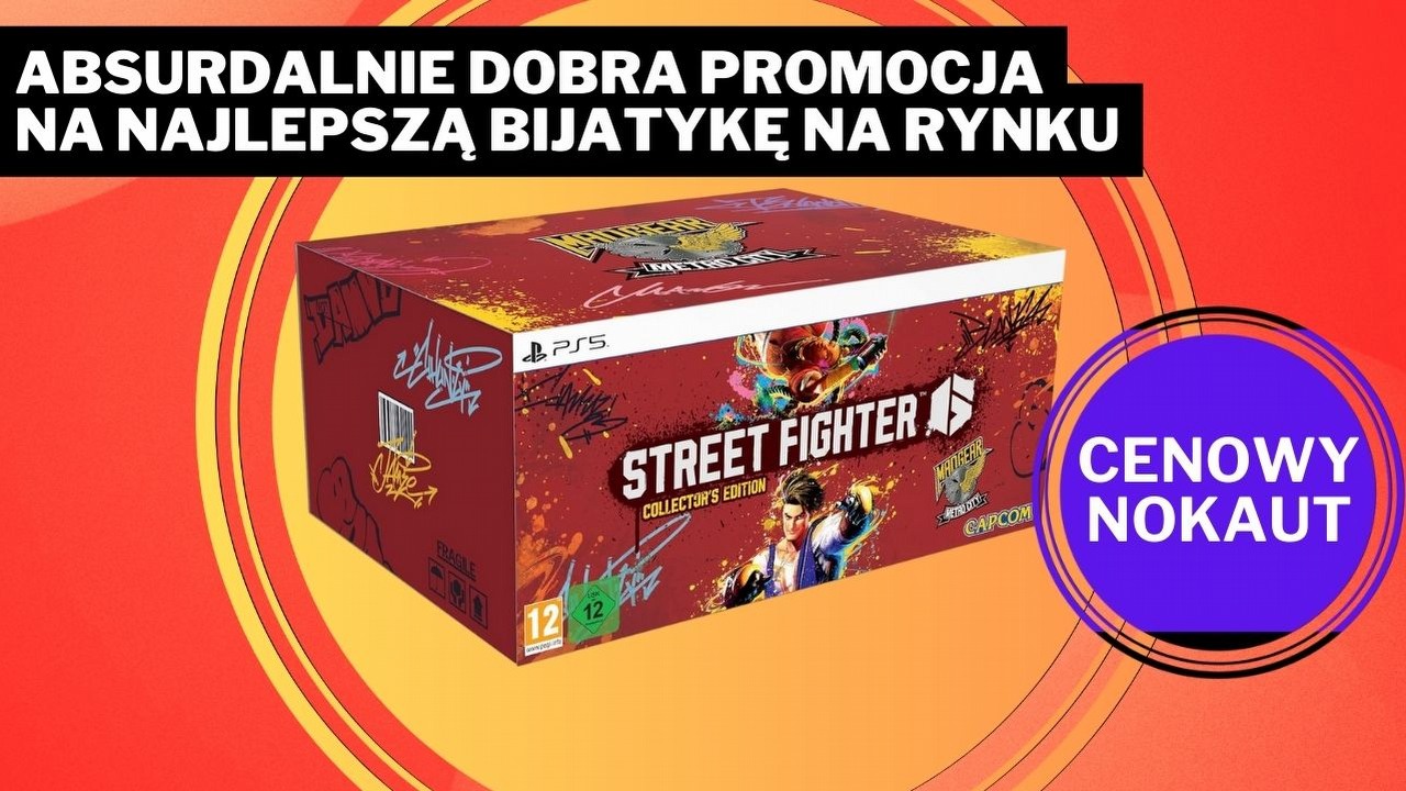 Ta skandalicznie niska cena funduje konkurencji techniczny nokaut. Edycja kolekcjonerska Street Fighter 6 tanio jak nigdy, źródło grafiki: Capcom.