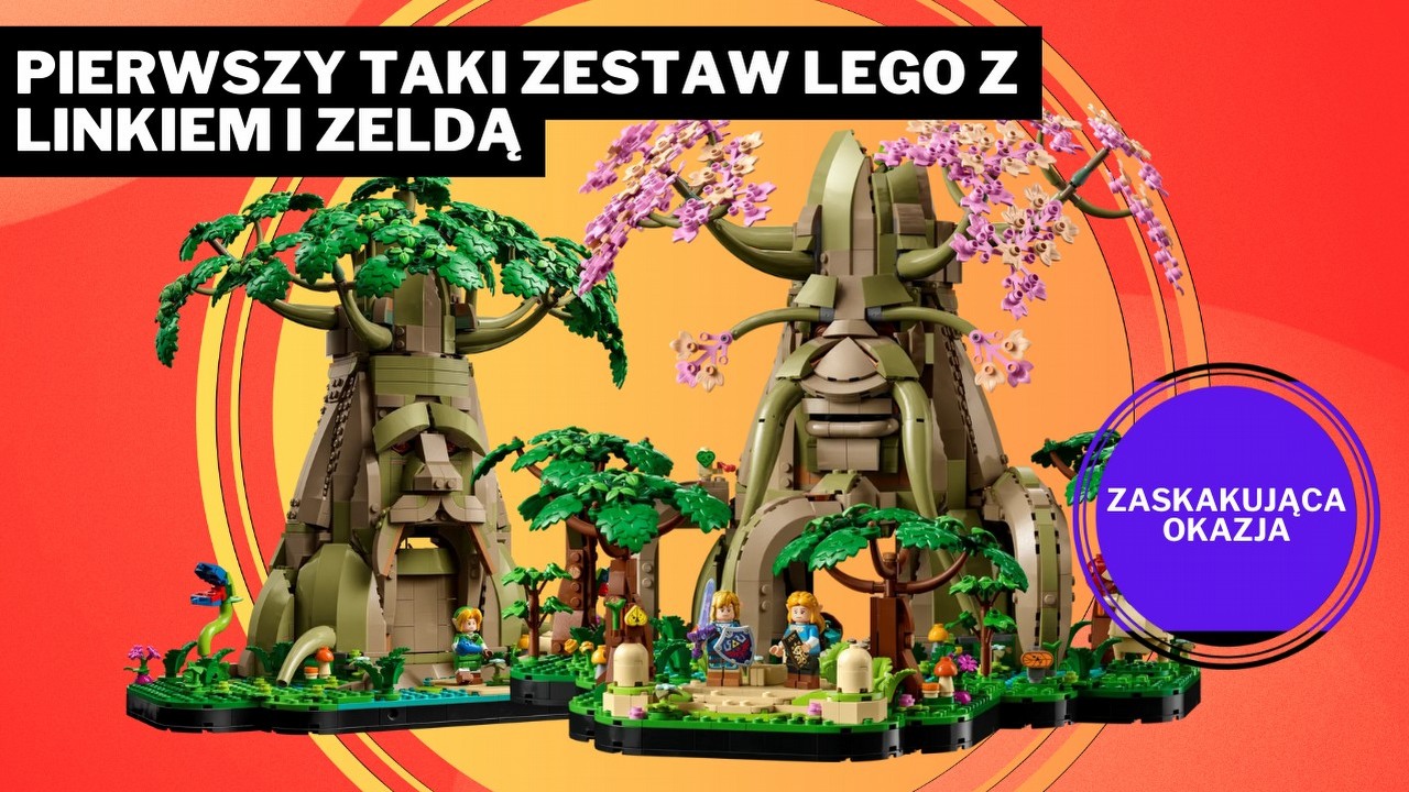 Od 8 lat czekałem na ten zestaw LEGO! Zelda i Link w jednym z najlepszych modeli, który urzeknie każdego miłośnika gier Nintendo, źródło grafiki: LEGO; materiały promocyjne.