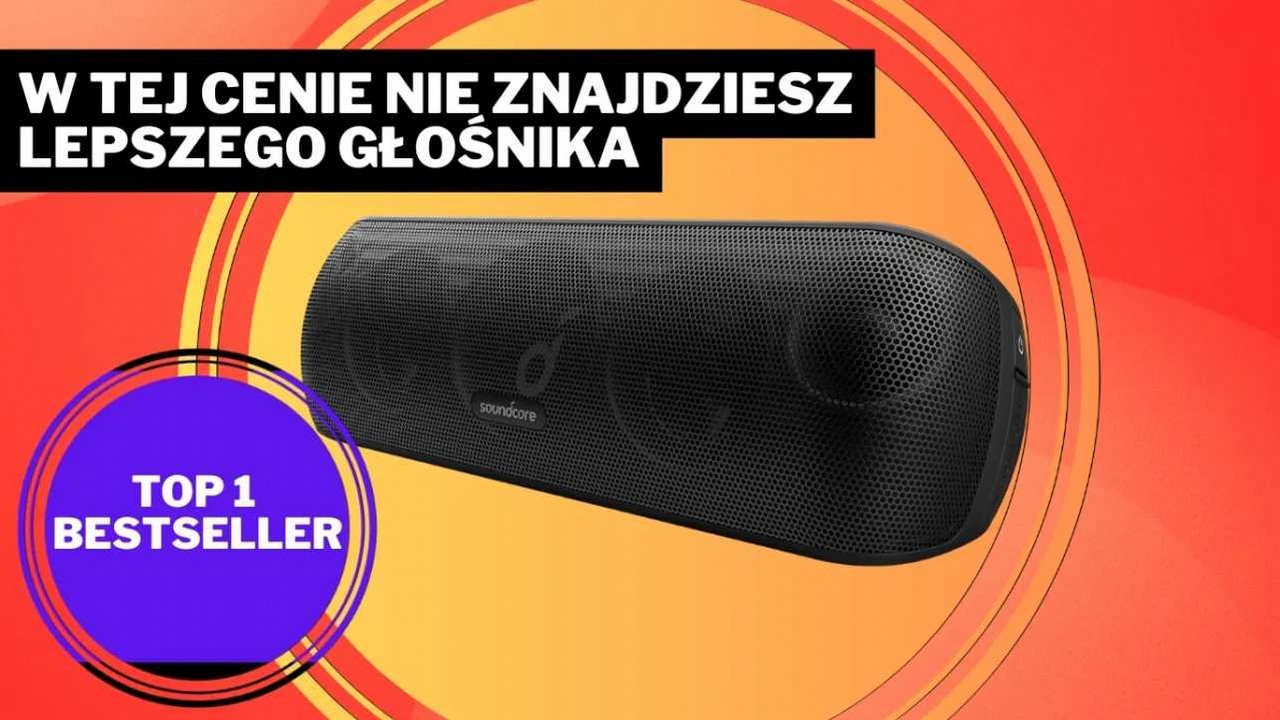 JBL-a zjada na śniadanie. Głośnik Ankera to TOP 1 bestsellerów Amazona w swojej kategorii, teraz w świetnej promocji, źródło grafiki: Anker.