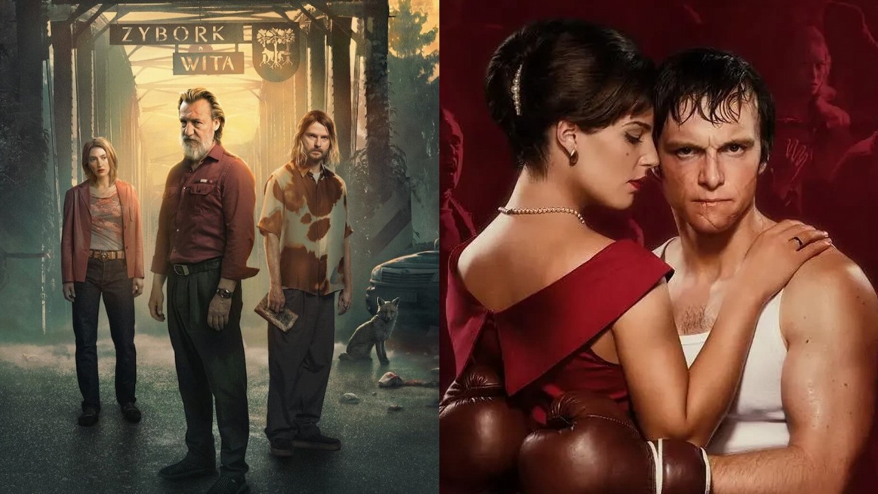 W ten weekend na Netflix i Prime Video aż dwie intrygujące polskie premiery: gorąco oczekiwany serial kryminalny z Robertem Więckiewiczem i historia legendy boksu, źródło grafiki: Wzgórze psów, Jacek Borcuch, Netflix, 2025 / Kulej, Xawery Żuławski, Watchout Studio, 2024.