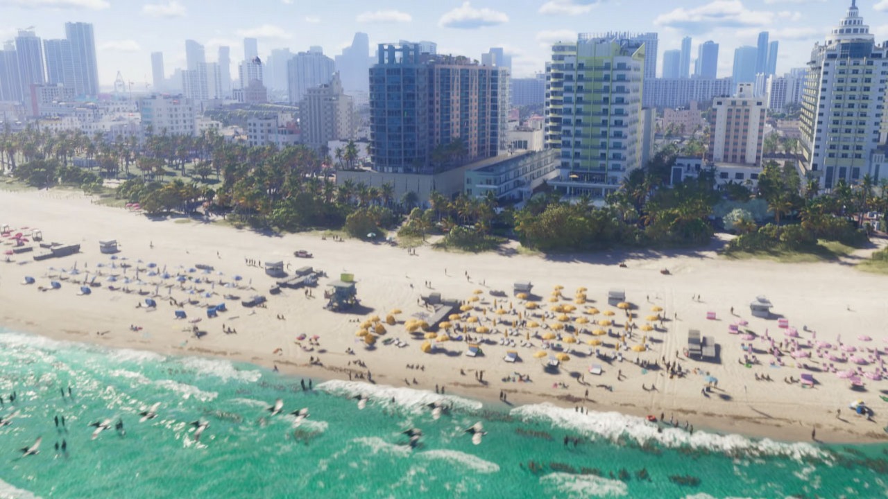 Jeśli nowy przeciek na temat GTA 6 jest prawdziwy, możemy spodziewać się otwartego świata o bezprecedensowym realizmie, źródło grafiki: Rockstar Games.