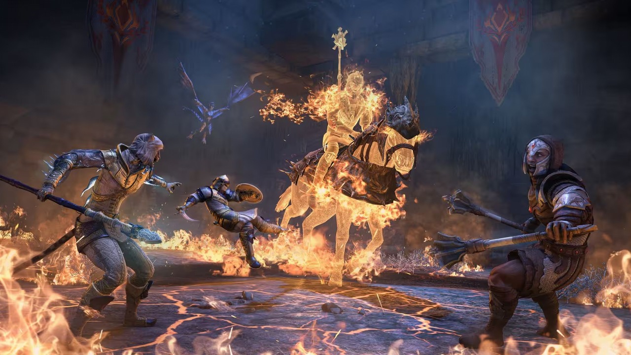 Fallen Banners kolejnym DLC do ESO. Update 45 wprowadzi funkcję, której gracze konsolowi wypatrywali od lat, źródło grafiki: Bethesda..