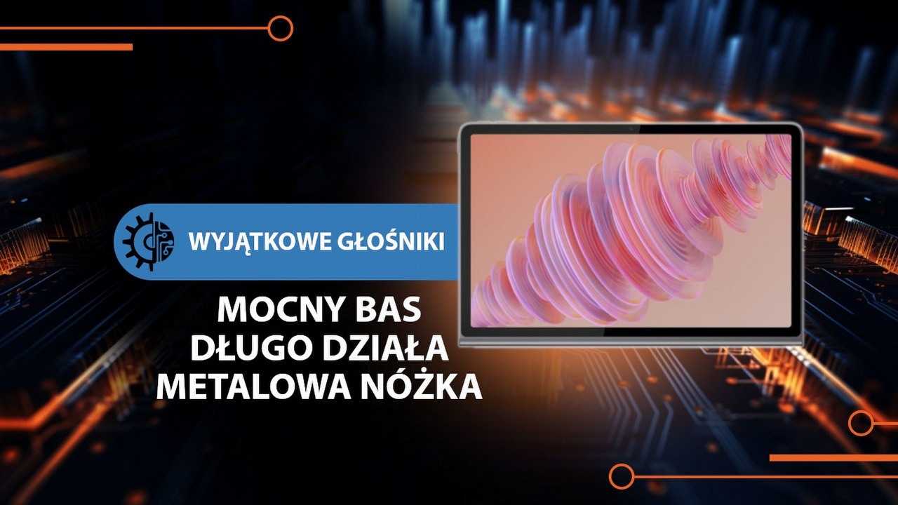 Idealny tablet do rozrywki i pracy. Zaskakujące możliwości Lenovo Tab Plus.