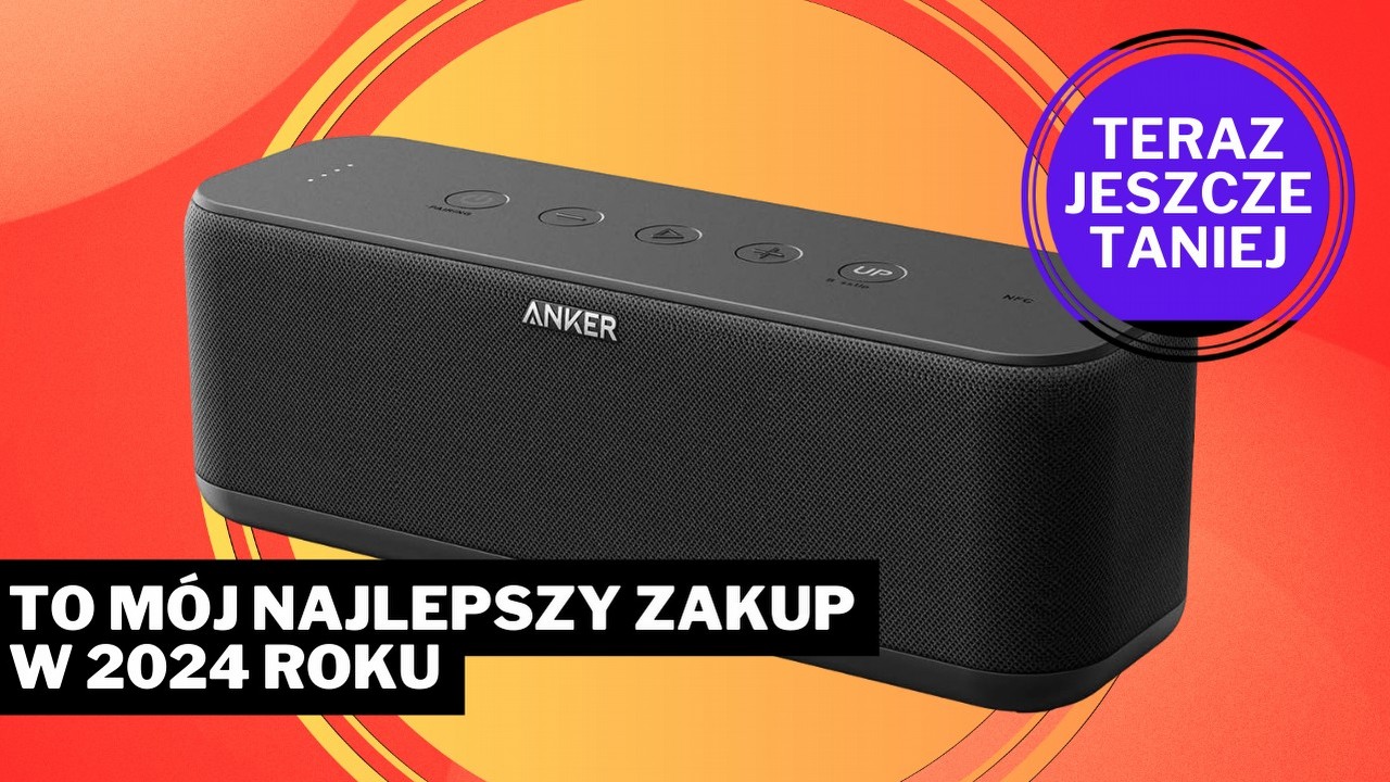 To moje najlepiej wydane 200 zł. Głośnik Ankera teraz kosztuje jeszcze mniej, źródło grafiki: Anker; materiały promocyjne.