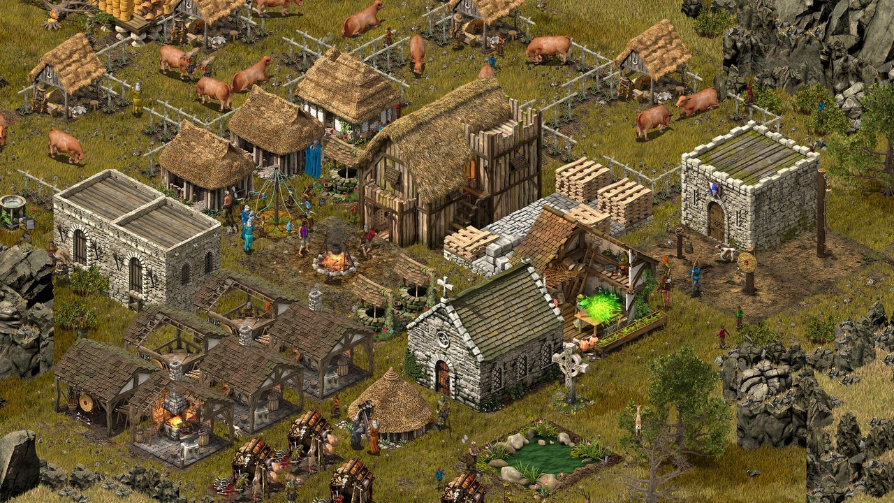 Twierdza: Edycja ostateczna osiągnęła ważny kamień milowy. Twórcy kultowej strategii są zachwyceni, źródło grafiki: FireFly Studios.