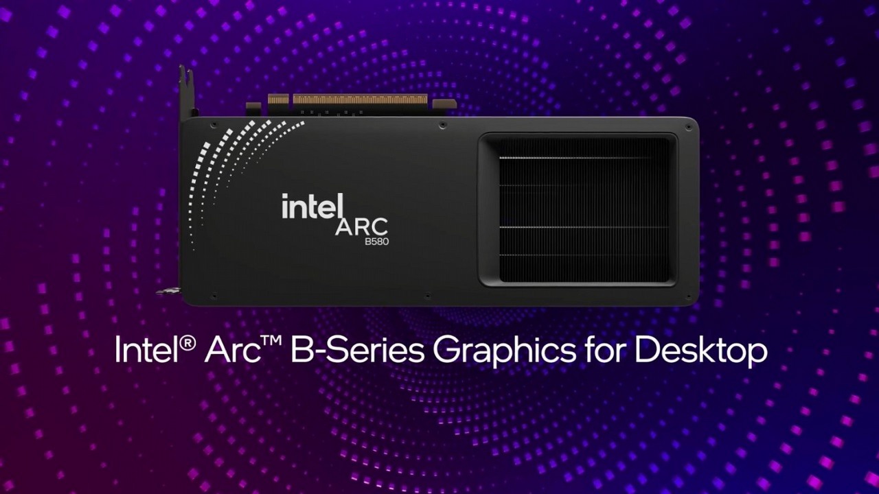 To będzie król w swojej kategorii cenowej; wyciekły obiecujące benchmarki karty graficznej Intel Arc B570, źródło grafiki: Intel..