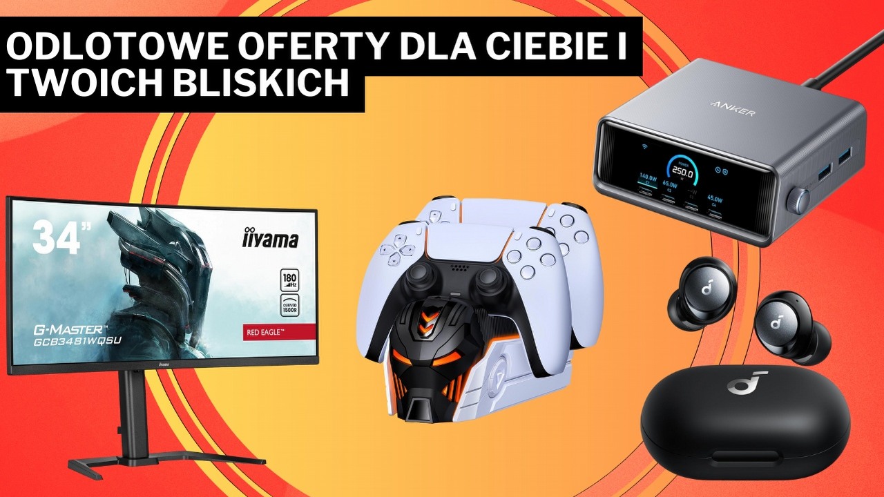 Najlepsze oferty na Amazonie, w których zakochasz się miesiąc przed walentynkami 2025, źródło grafiki: Anker, Ijyama, Aleemtry.