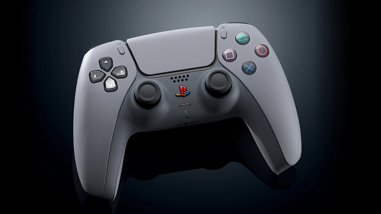 Sony zamienia DualSense w pistolet, nowy patent opisuje ciekawą modyfikację kontrolera do strzelanek, źródło grafiki: Sony.