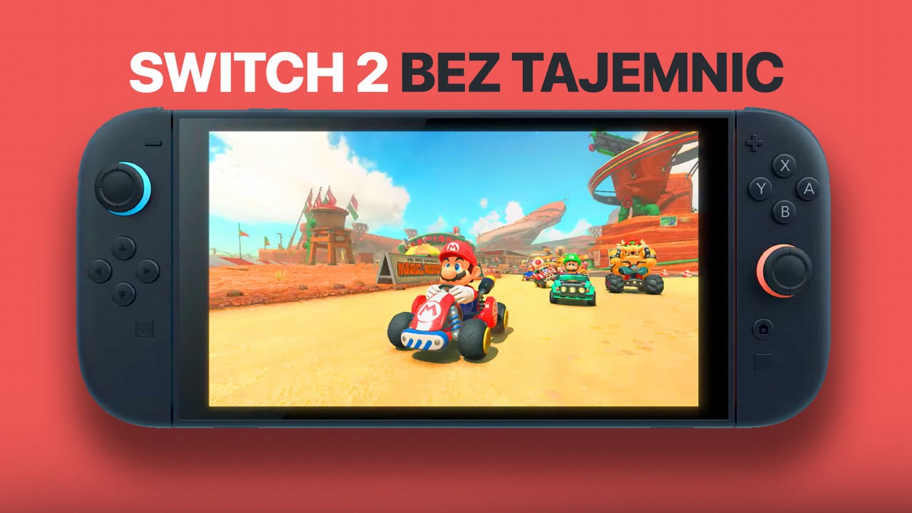 Nintendo Switch 2 w szczegółach. Magnetyczne joy-cony, większy ekran i dodatkowe wejście USB.
