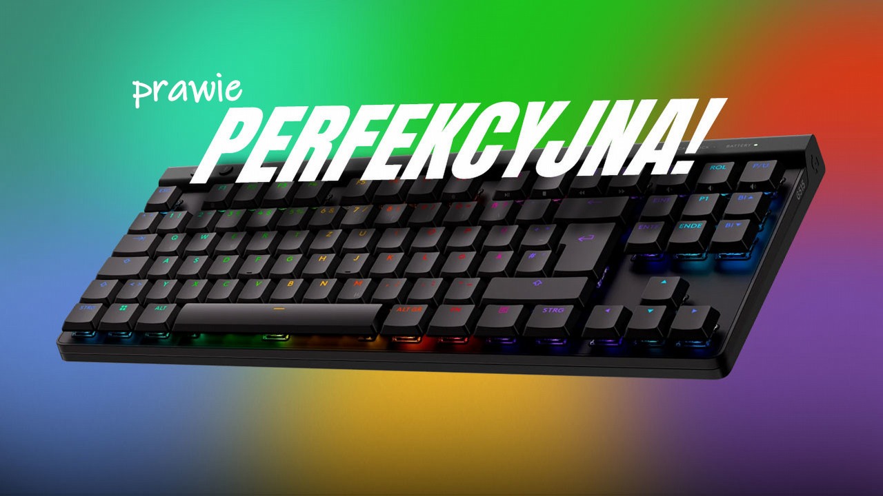 Wygodna, niskoprofilowa i piekielnie szybka. Recenzja Logitech G515 TKL Lightspeed.