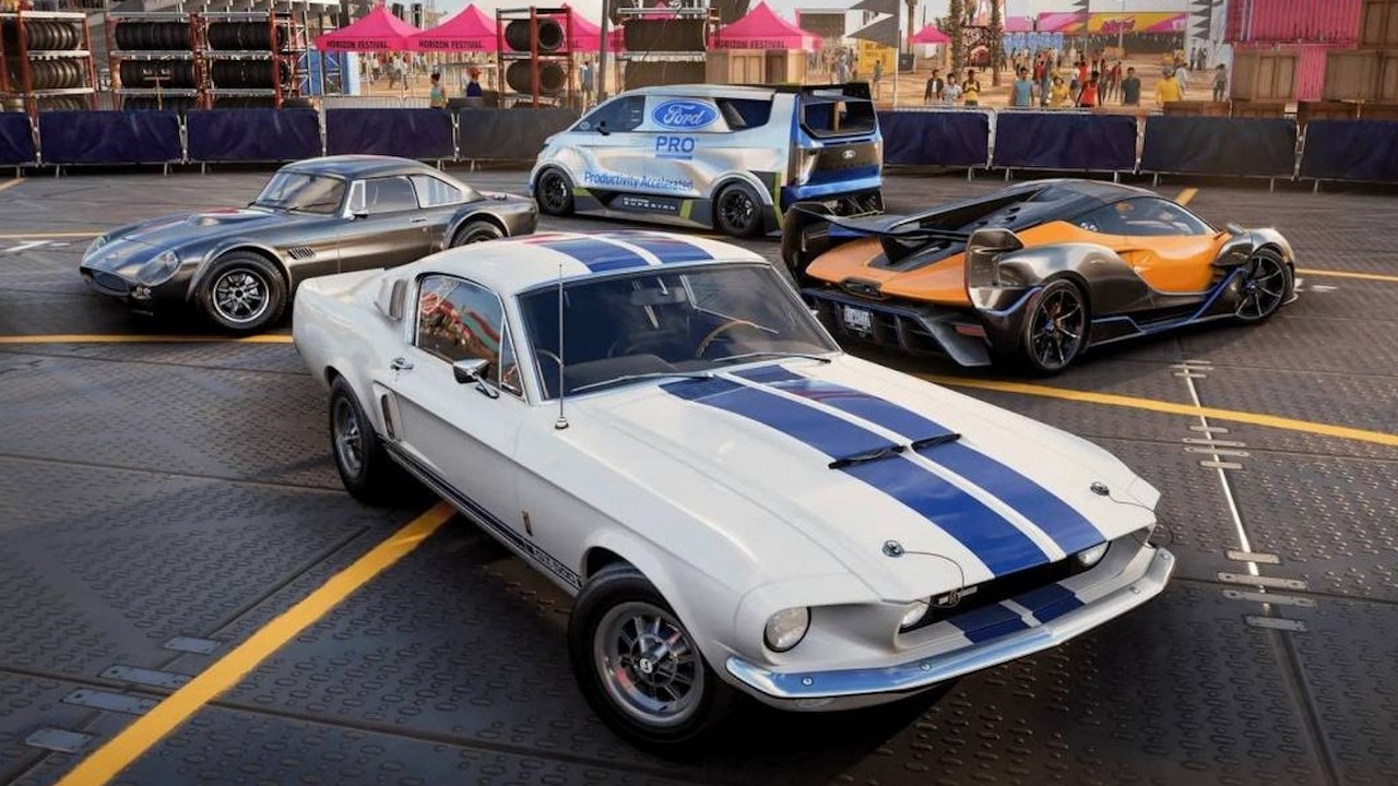 „Ostateczna kolekcja paczek aut” potwierdza, że rozwój FH5 dobiega końca. Zapowiedź Forzy Horizon 6 to już tylko kwestia czasu, źródło grafiki: Playground Games.