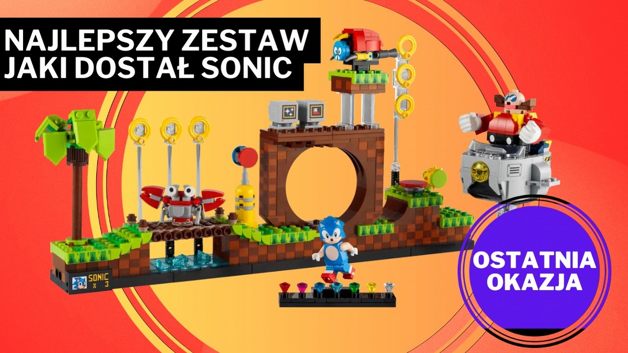 LEGO złamało mi serce, wycofując ten model Sonica. To ostatni moment, zanim ceny wystrzelą w górę, źródło grafiki: LEGO; materiały promocyjne.
