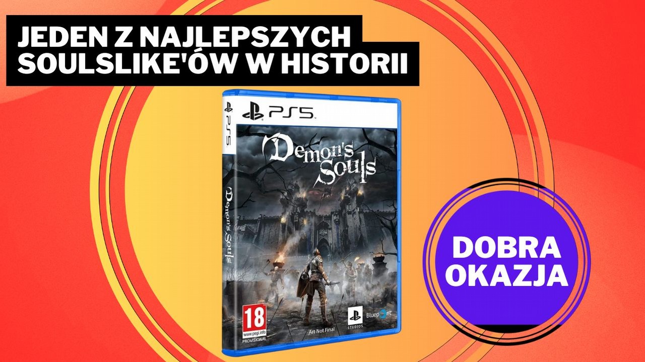 Demon's Souls był szkolną legendą. „Ciężka gra", straszyli - więc zagrałam, a po latach remake na PS5 przypomniał mi tę klasykę, źródło grafiki: FromSoftware.