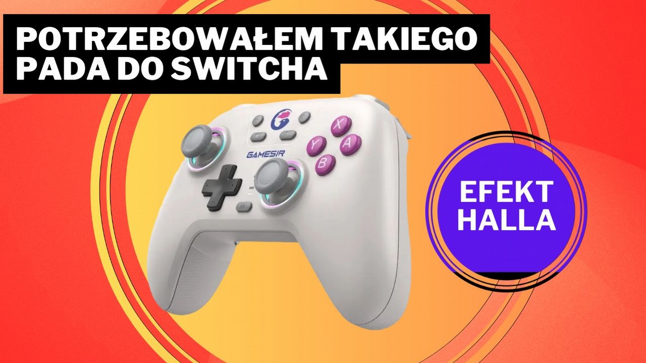 Nintendo, patrz, tak to się robi! Ten cudowny pad rozwiązuje mój problem ze Switchem.