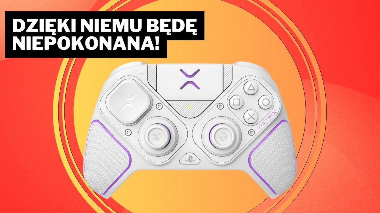 To mój wymarzony kontroler do PS5! PDP Victrix Pro to znakomity sprzęt, na którym grałabym bez przerwy, źródło grafiki: PDP.