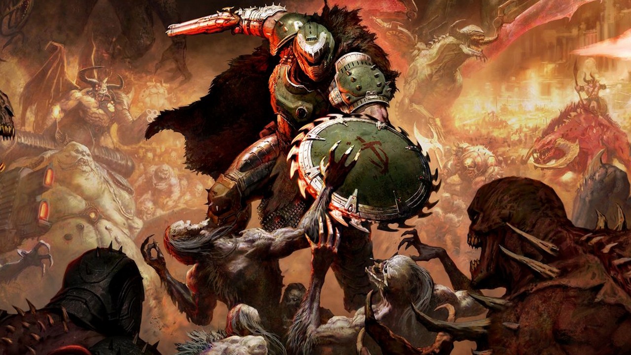 Doom: The Dark Ages to prequel FPS-a z 2016 roku, lecz nie oznacza to, że twórcy nie mają pomysły na ciąg dalszy Doom Eternal, źródło grafiki: Bethesda Softworks.