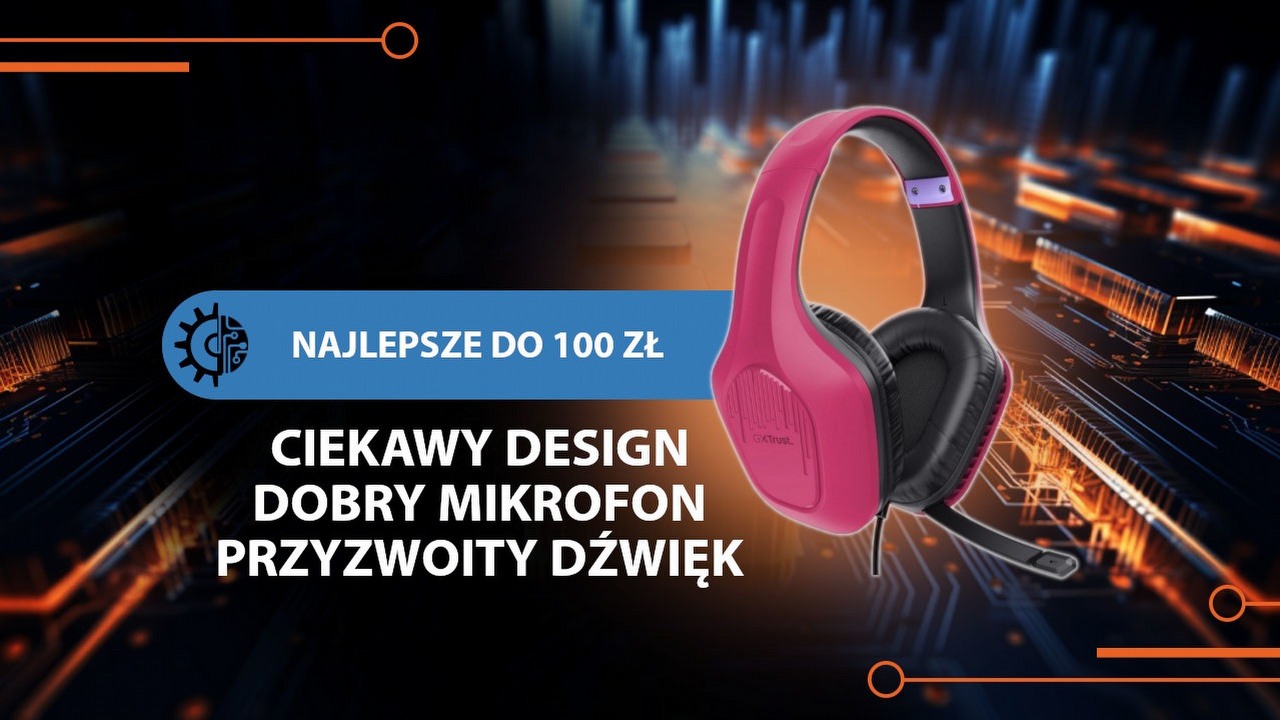 Słuchawki gamingowe na każdą kieszeń. Budżetowy headset zaskakuje jakością mikrofonu i designem.