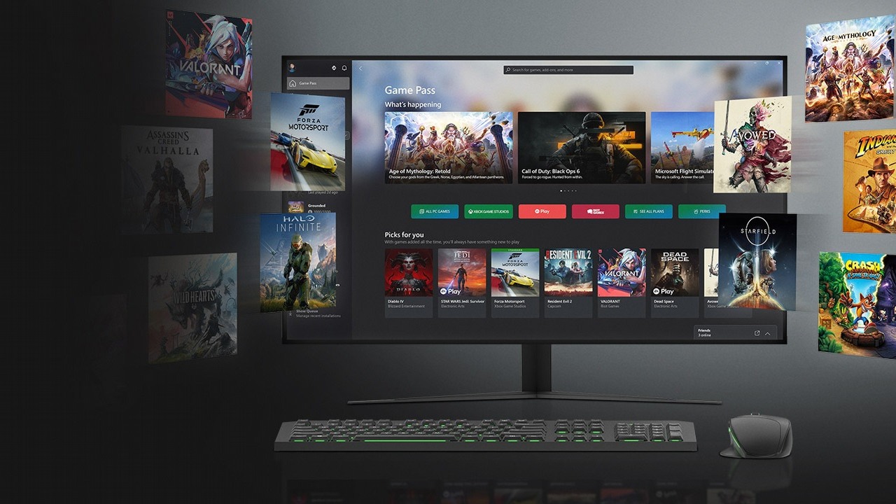 PC Game Pass - jakie są wersje, ile kosztują i co oferują? Sprawdzamy, źródło grafiki: Microsoft.