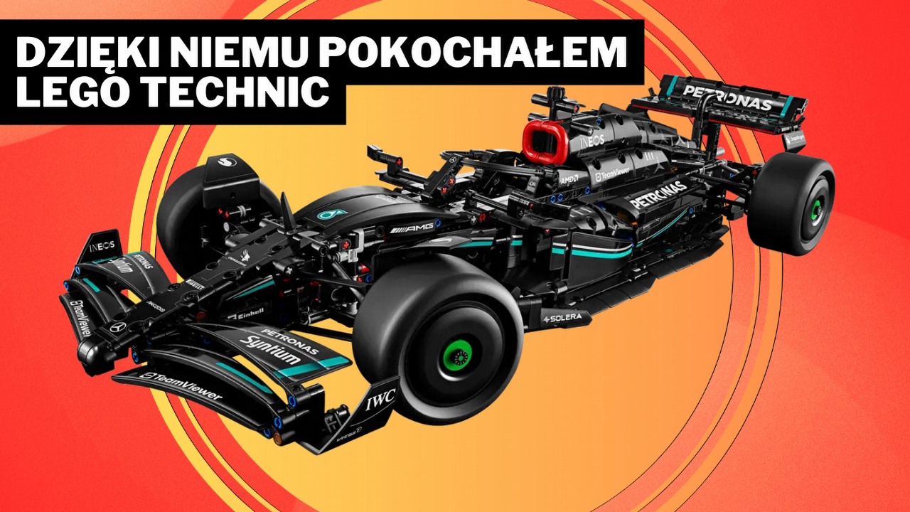 Zarwałem 2 noce przez tego 60-centymetrowego giganta. Ten model LEGO to najlepsze, co spotkało fana królowej motorsportu i Mercedesa, źródło grafiki: LEGO.