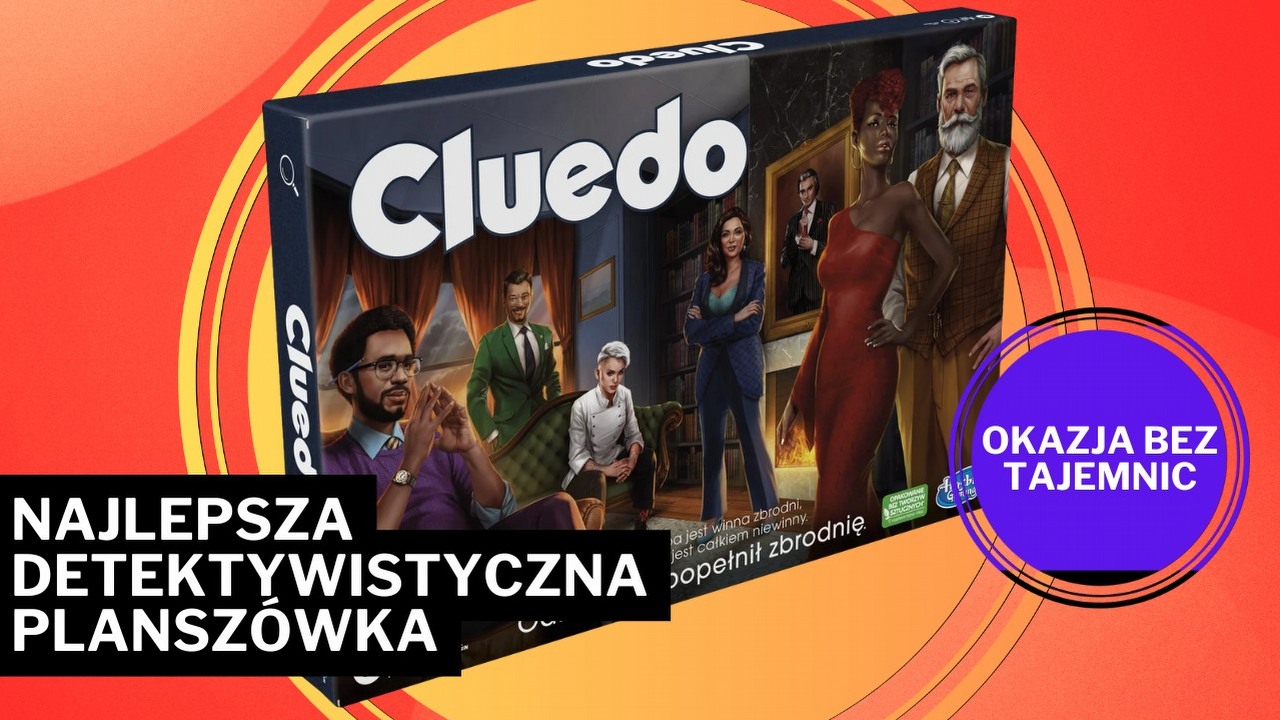 Halo, policja, proszę przyjechać na wieczór planszówkowy! Bo ta kryminalna planszówka doskonale kradnie czas, źródło grafiki: Hasbro; materiały promocyjne.