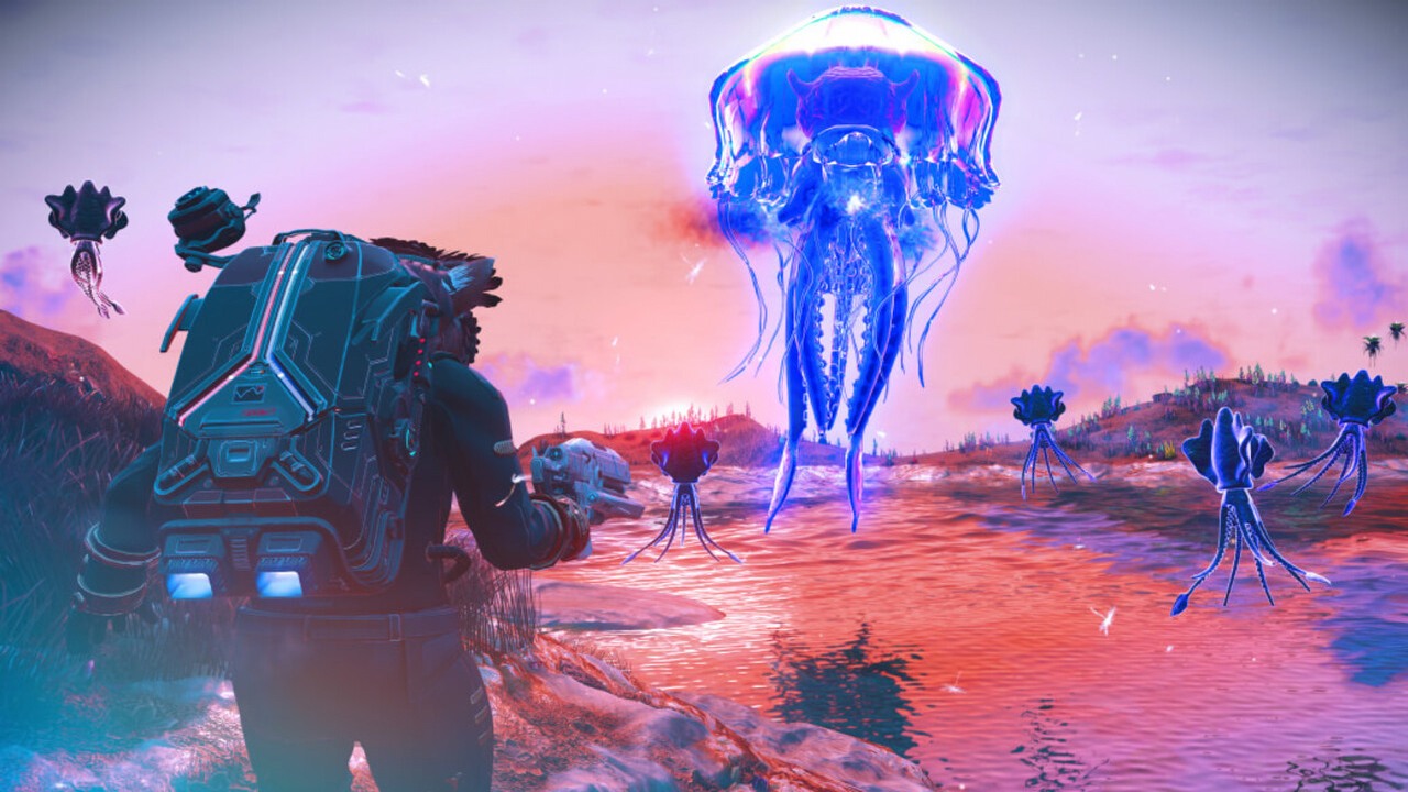 Kosmiczny survival z otwartym światem poszerzył się o „miliardy nowych systemów gwiezdnych”. No Man’s Sky dostało kolejną wielką aktualizację, a fani pieją z zachwytu, źródło grafiki: Hello Games.