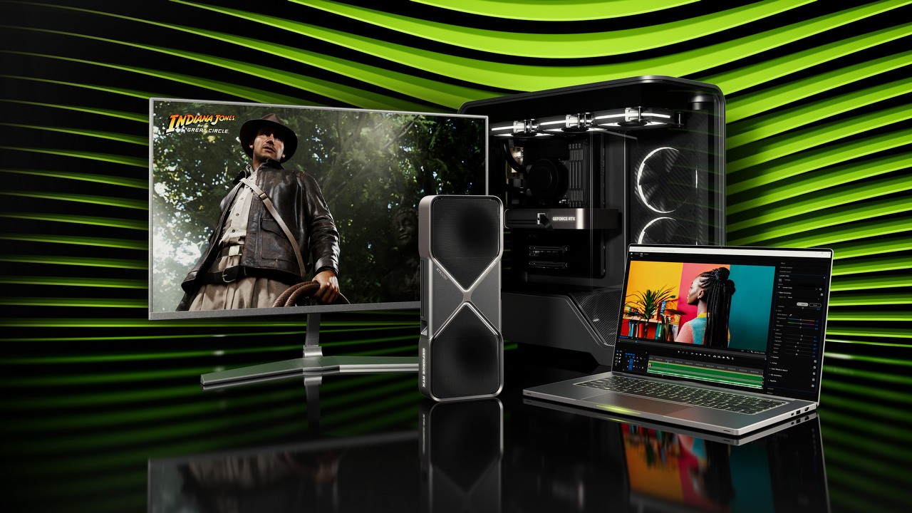 Premiera RTX 5090 i RTX 5080 - DLSS 4 oficjalnie trafiło na rynek. Z technologii skorzystają nie tylko posiadacze RTX-ów 50, źródło grafiki: Nvidia.