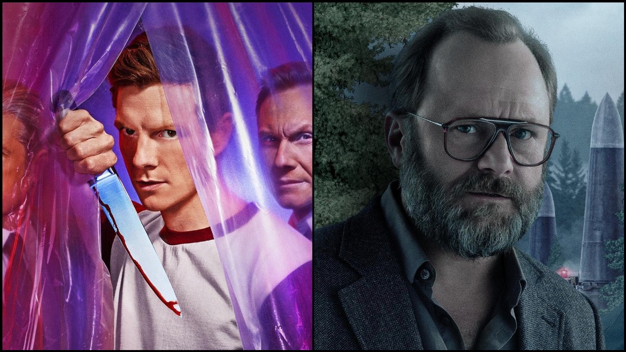 W ten weekend obejrzysz w streamingu dwie ekscytujące premiery: prequel kultowego serialu kryminalnego Dexter i intrygujący polski thriller szpiegowski Przesmyk, źródło grafiki: Dexter: Grzech pierworodny, Clyde Phillips, Clyde Phillips Productions, 2024 /  Przesmyk, Jan P. Matuszyński, Max, 2025.