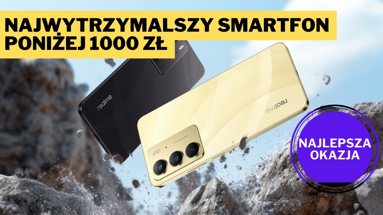 Nie mogę uwierzyć w wytrzymałość tego smartfona. To nowe wcielenie legendarnej Nokii 3310, źródło grafiki: Realme; materiały promocyjne.