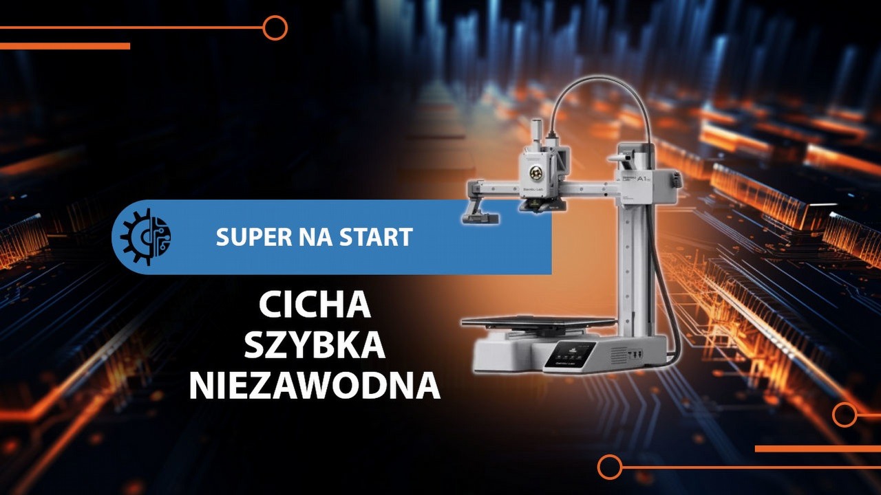 Drukowanie w trójwymiarze jeszcze nigdy nie było tak łatwe. Bambu Lab A1 Mini to idealna drukarka 3D dla początkujących.