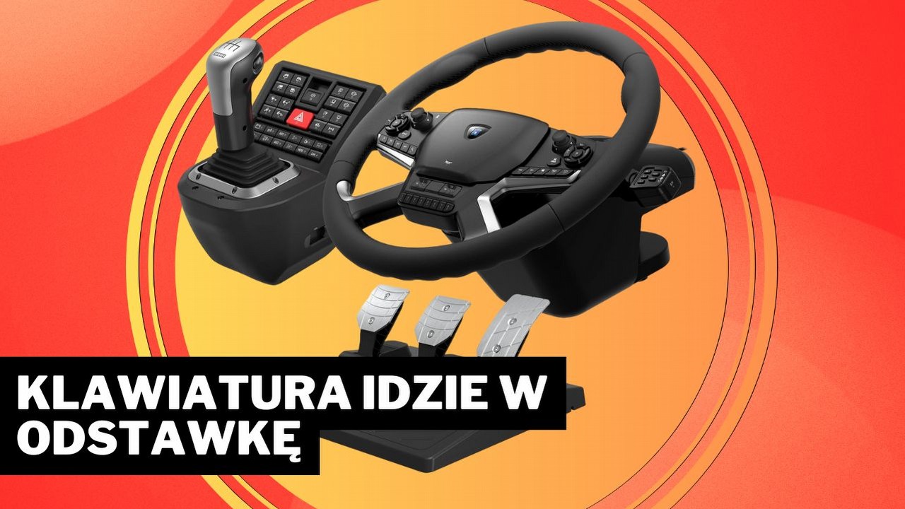 ETS 2 na klawiaturze to dramat. Ten system sterowania ciężarówką uczyni mnie królową europejskich dróg, źródło grafiki: HORI.
