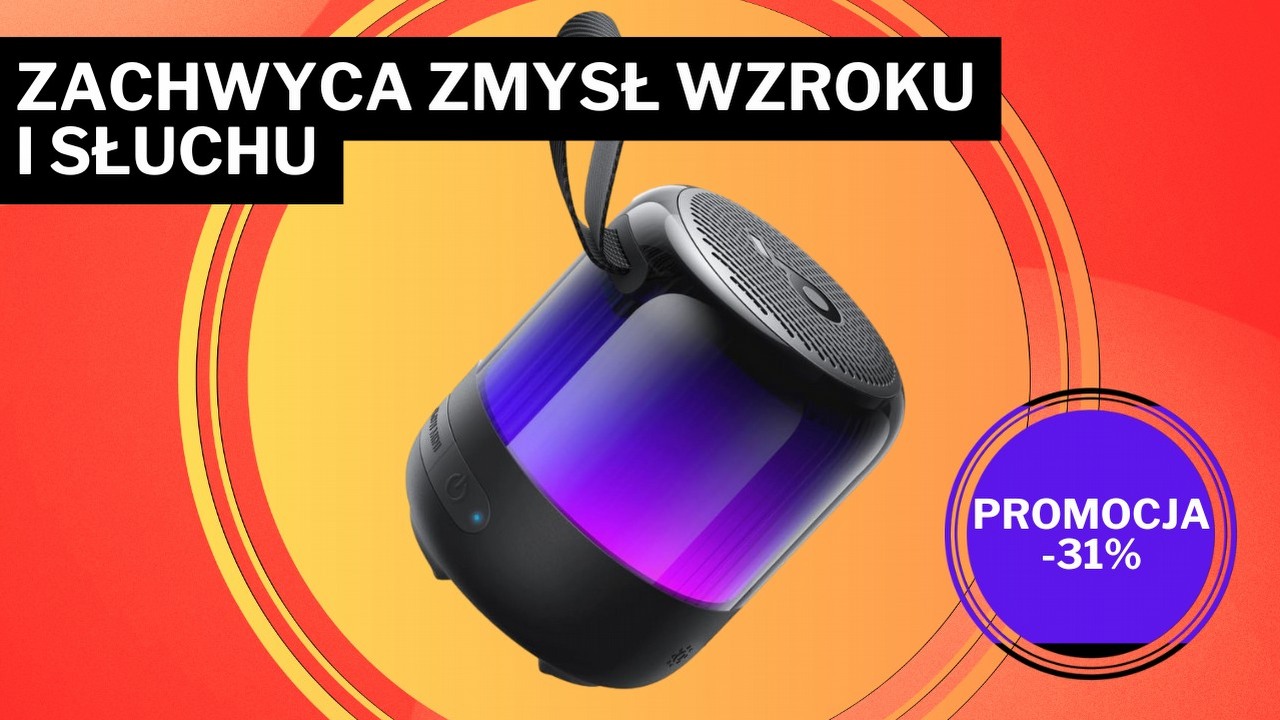 Będę go zazdrościł moim dzieciom. Głośnik Anker Glow Mini w tej cenie to przepis na sukces, źródło grafiki: Anker; materiały promocyjne.