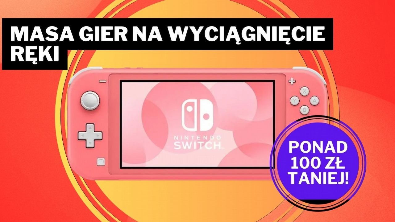 Tak go zachwalali, że w końcu pękłam. Nintendo Switch Lite, niebawem będziesz mój!, źródło grafiki: Nintendo.