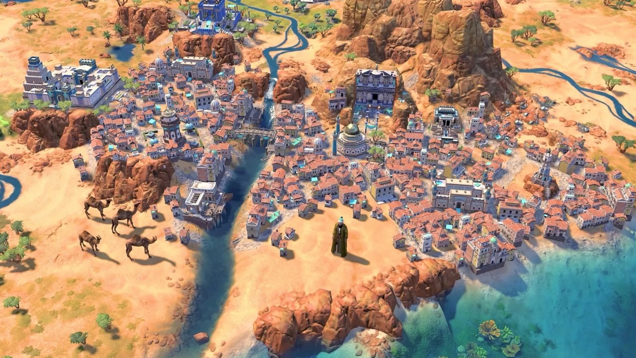 Civilization 7 dostało już pierwszą aktualizację. Zmiany, choć miejscami drobne, mogą sporo namieszać w starciach z AI, źródło grafiki: Firaxis Games / Take-Two Interactive..