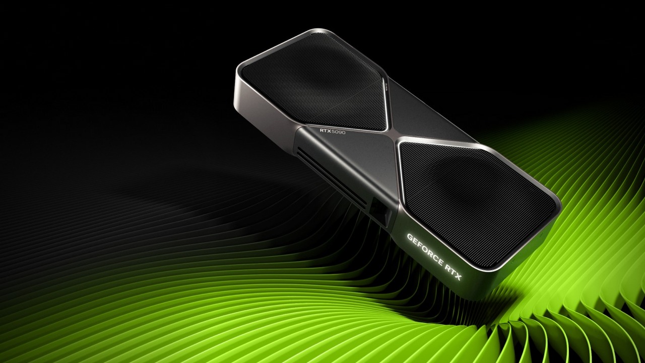 Ceny RTX-ów 5090 osiągają absurdalne wartości, prawie pięciokrotnie przekraczając wartości sugerowane przez Nvidię, źródło grafiki: Nvidia.