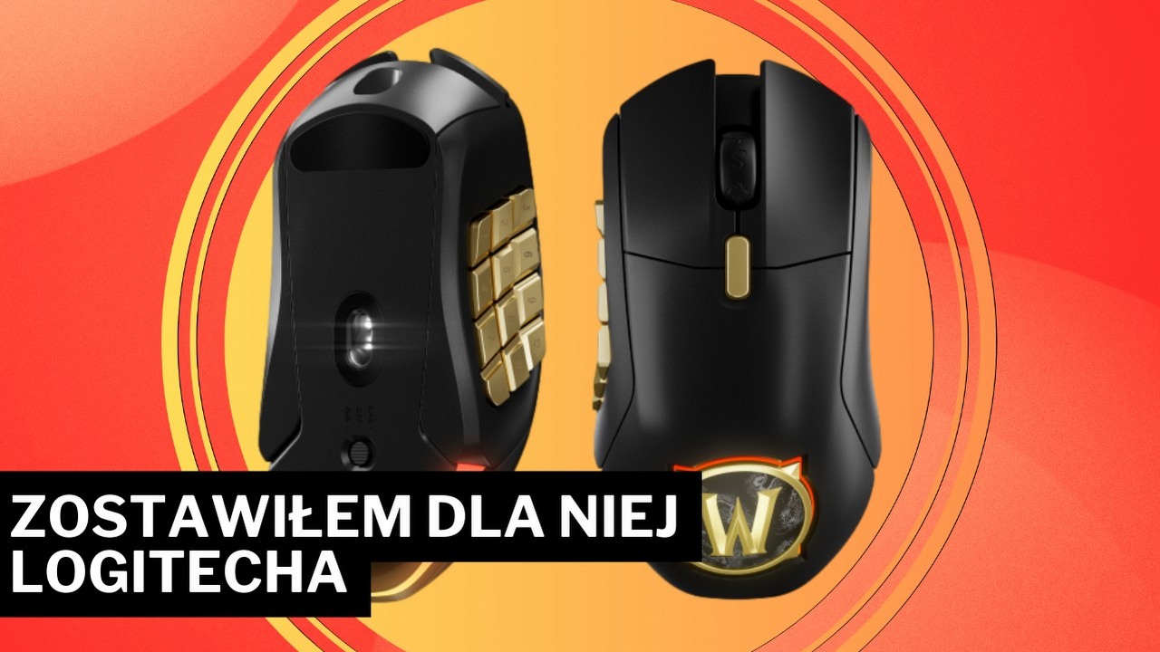 Logitech idzie w odstawkę! Ta myszka od SteelSeries ma coś, o czym marzyłem od dawna, źródło grafiki: SteelSeries; materiały promocyjne.