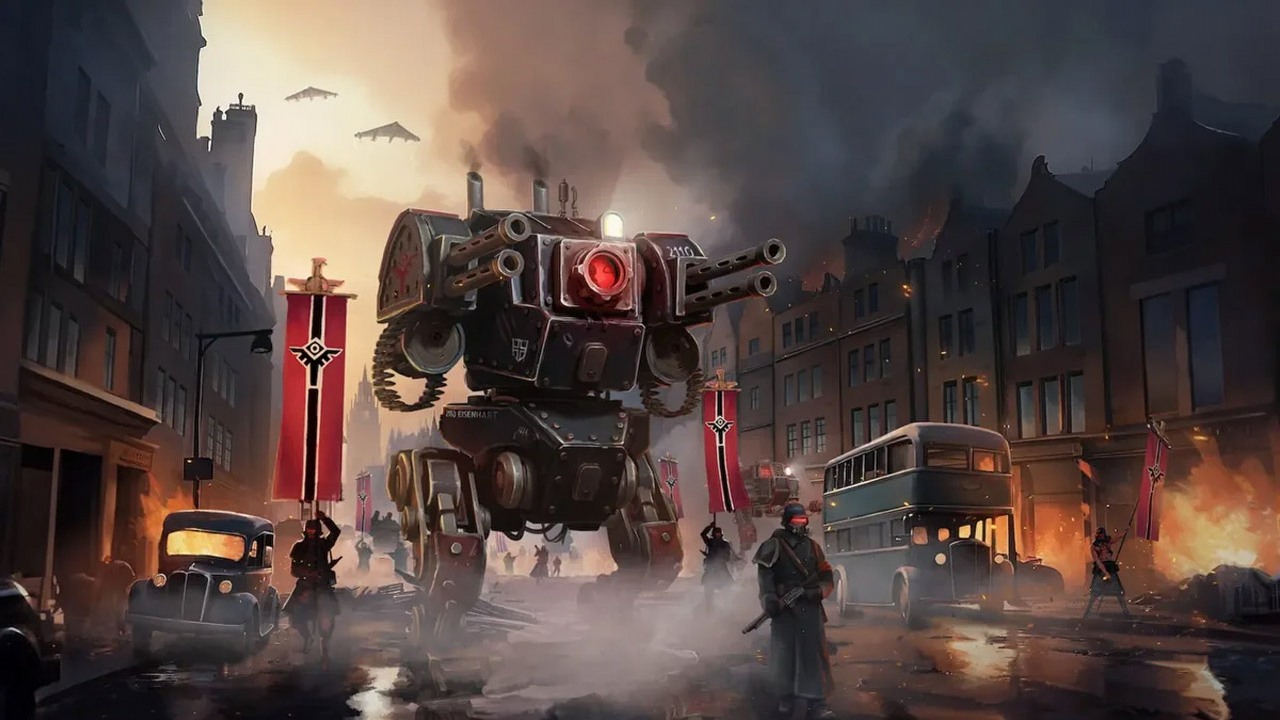 Obiecująca strategia o II wojnie światowej łączy najlepsze elementy Frostpunka, XCOM-a i Into the Breach. Grit and Valor: 1949 ma datę premiery i demo na Steam, źródło grafiki: Milky Tea..