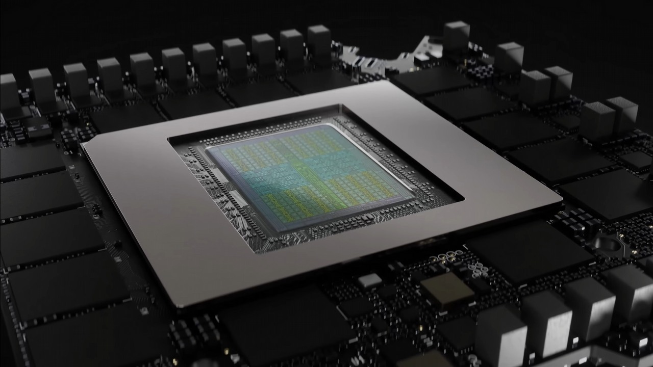 Nowa technologia Nvidii redukuje użycie VRAM o 96%; a to dopiero beta, źródło grafiki: Nvidia | YouTube.