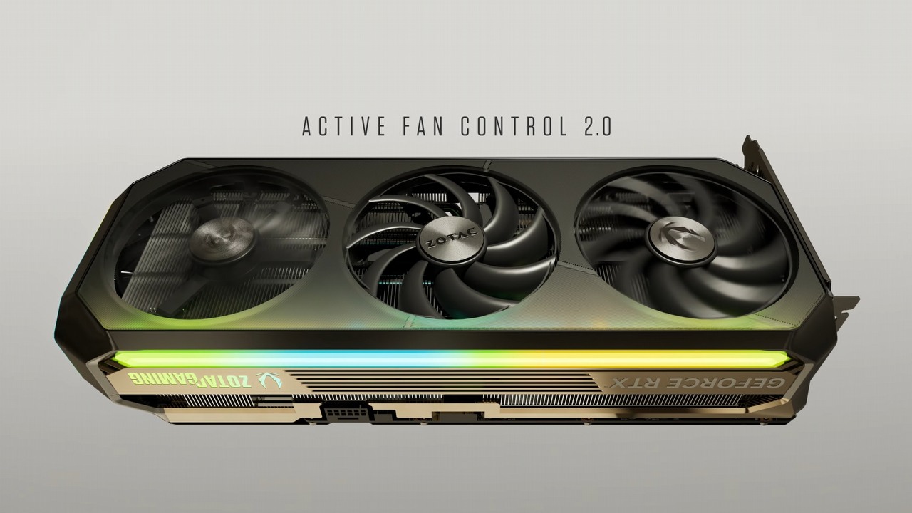 RTX 5090 i RTX 5080 tylko dla wybranych; Ciekawy pomysł Zotac na walkę ze scalperami, źródło grafiki: ZOTAC Official / YouTube.