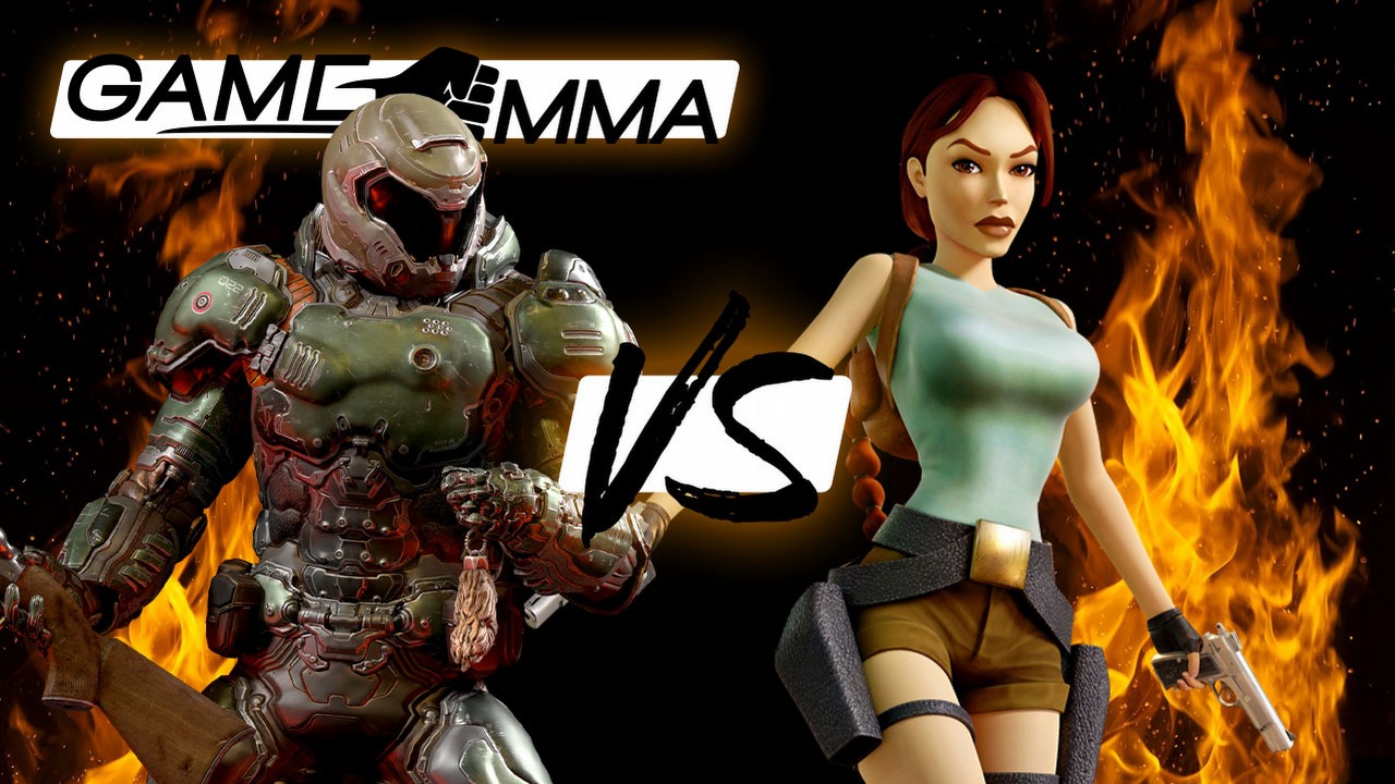 Lara Croft vs Doom Guy - zagłosuj w ćwierćfinałach Game MMA!.