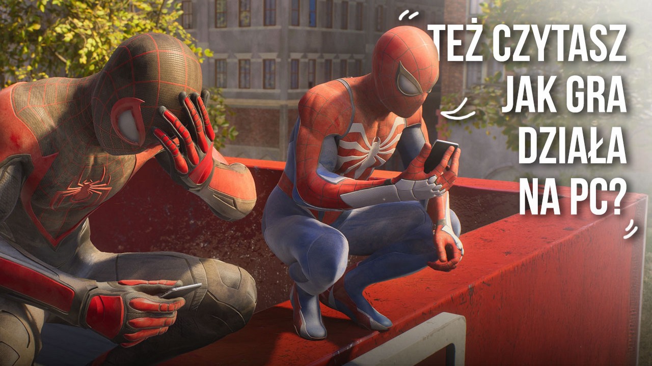 Jeśli masz wersję na PS5, to nie warto grać na PC; pająki wymęczą procesor do oporu. Recenzja techniczna Marvel’s Spider-Man 2.