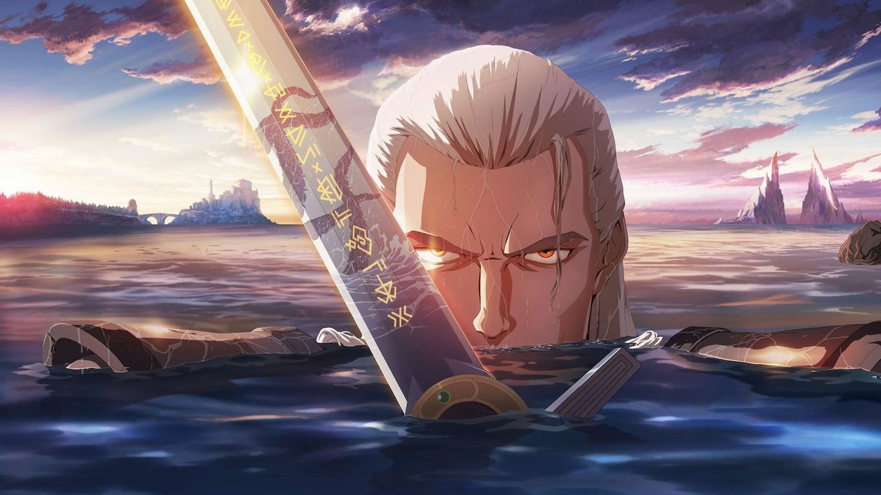 Wiedźmin: Syreny z głębin z Jackiem Rozenkiem powracającym do roli Geralta właśnie wleciał na Netflixa. Animacja fantasy mocno dzieli krytyków, źródło grafiki: Wiedźmin: Syreny z głębin, Kang Hei-chul, Netflix, 2025.