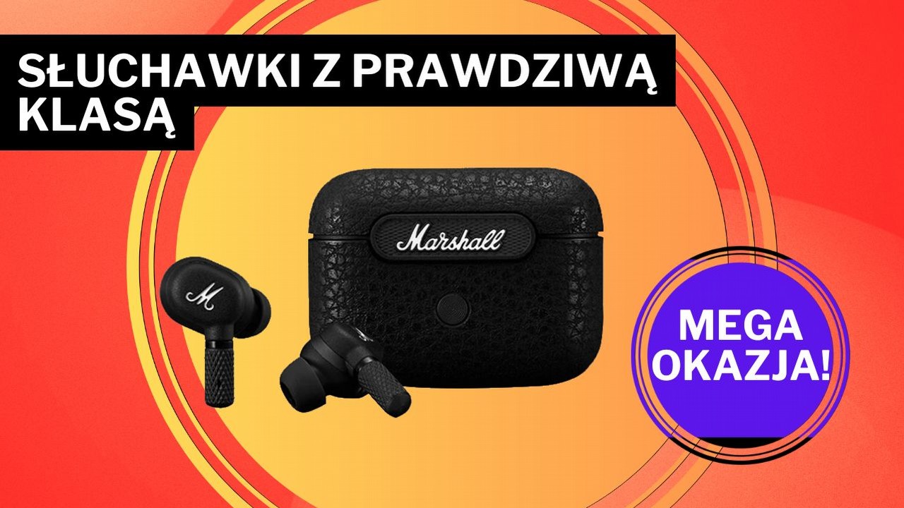 Te słuchawki Marshalla to mój numer 1 w tej cenie. Wyglądają jak milion dolarów, a kosztują zadziwiająco mało!, źródło grafiki: Marshall.