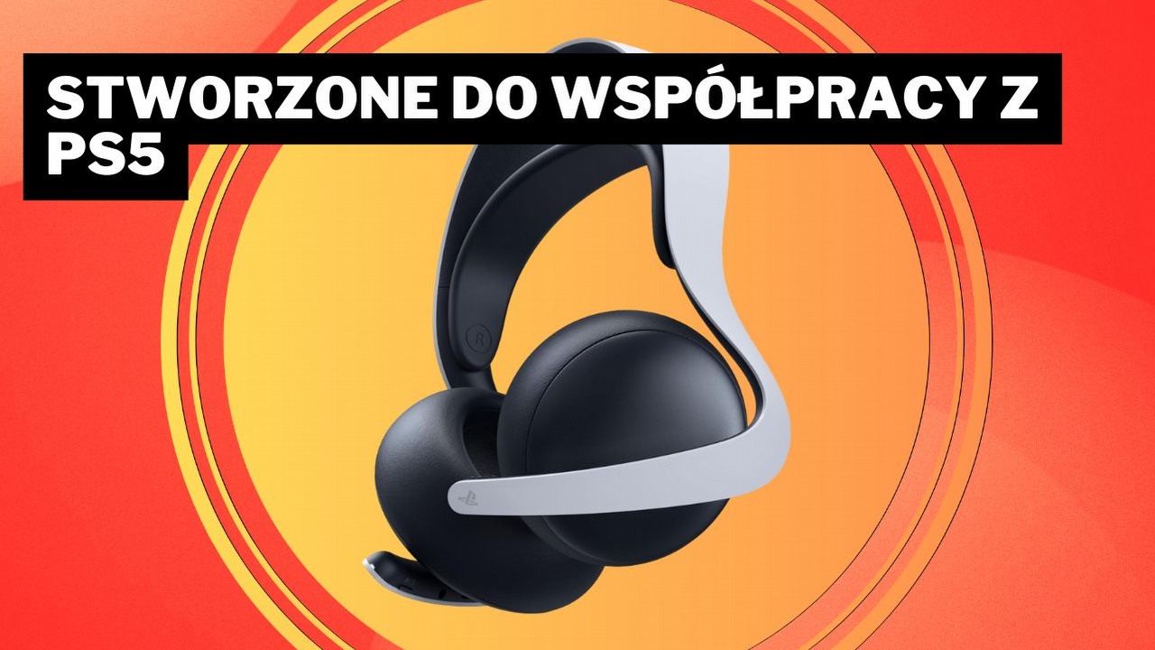 „Idealne gamingowe słuchawki do PS5". Headset Sony jest chwalony przez graczy na Amazonie, źródło grafiki: Sony.