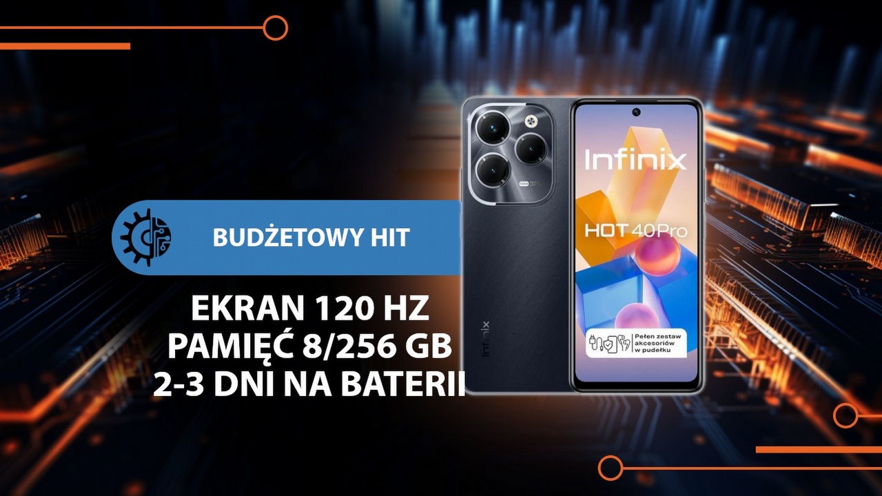 Smartfon, który udowadnia, że tanio nie znaczy źle. Budżetowy król z pamięcią 8/256 GB i ekranem 120 Hz.