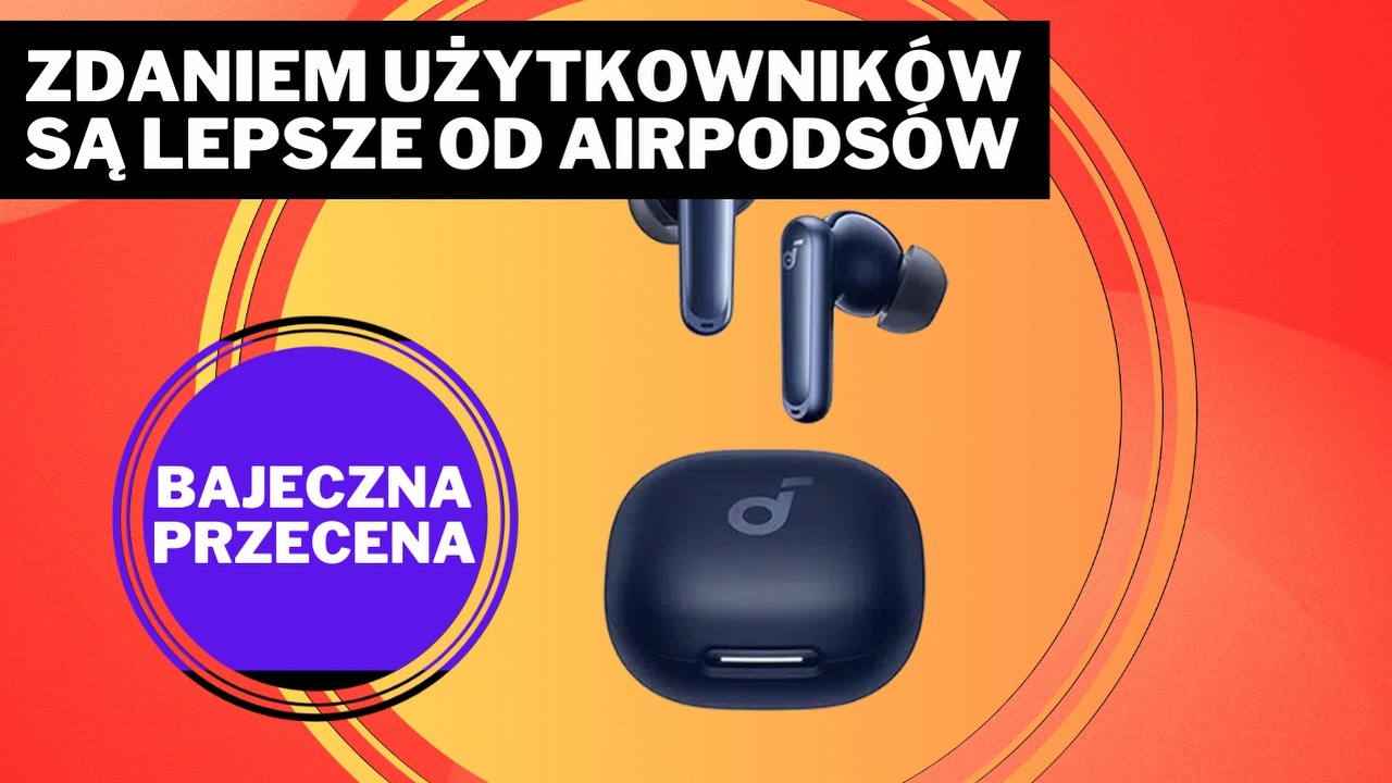 Ta promocja właśnie rozgromiła Amazona. Żal nie skorzystać z takiej oferty na słuchawki z ANC, źródło grafiki: Anker.