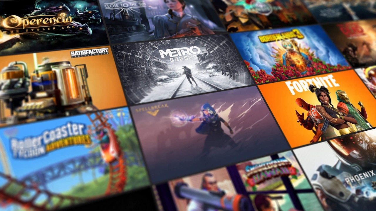 Epic Games Store osiągnął rekordowe wyniki w 2024 roku, jednak do Steama nawet się nie umywa, źródło grafiki: Epic Games Store.