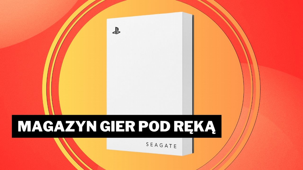 Z takim dyskiem do PS5 awaria PS Network mi niestraszna. Ten licencjonowany sprzęt to prawdziwy skarbiec na gry, źródło grafiki: Seagate.