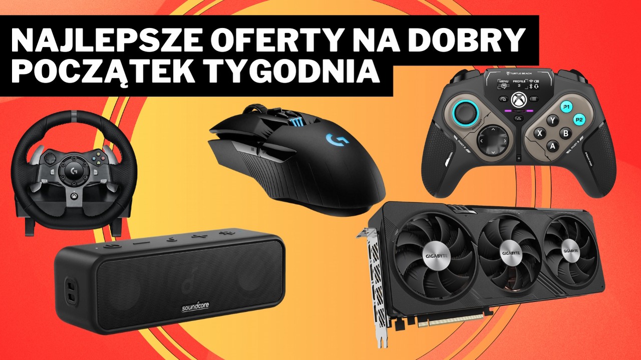 Najlepsze oferty na 4. tydzień lutego 2025 na Amazonie. Złap za kierownicę lub kontroler albo zwiększ miejsce w swoim PS5!.
