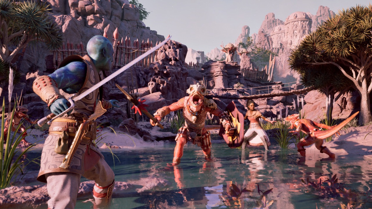 Xbox Game Pass na drugą połowę lutego z 4 dużymi grami. Poza Avowed będzie można ograć cyberpunkową odsłonę popularnej serii Ubisoftu, źródło grafiki: Obsidian Entertainment.