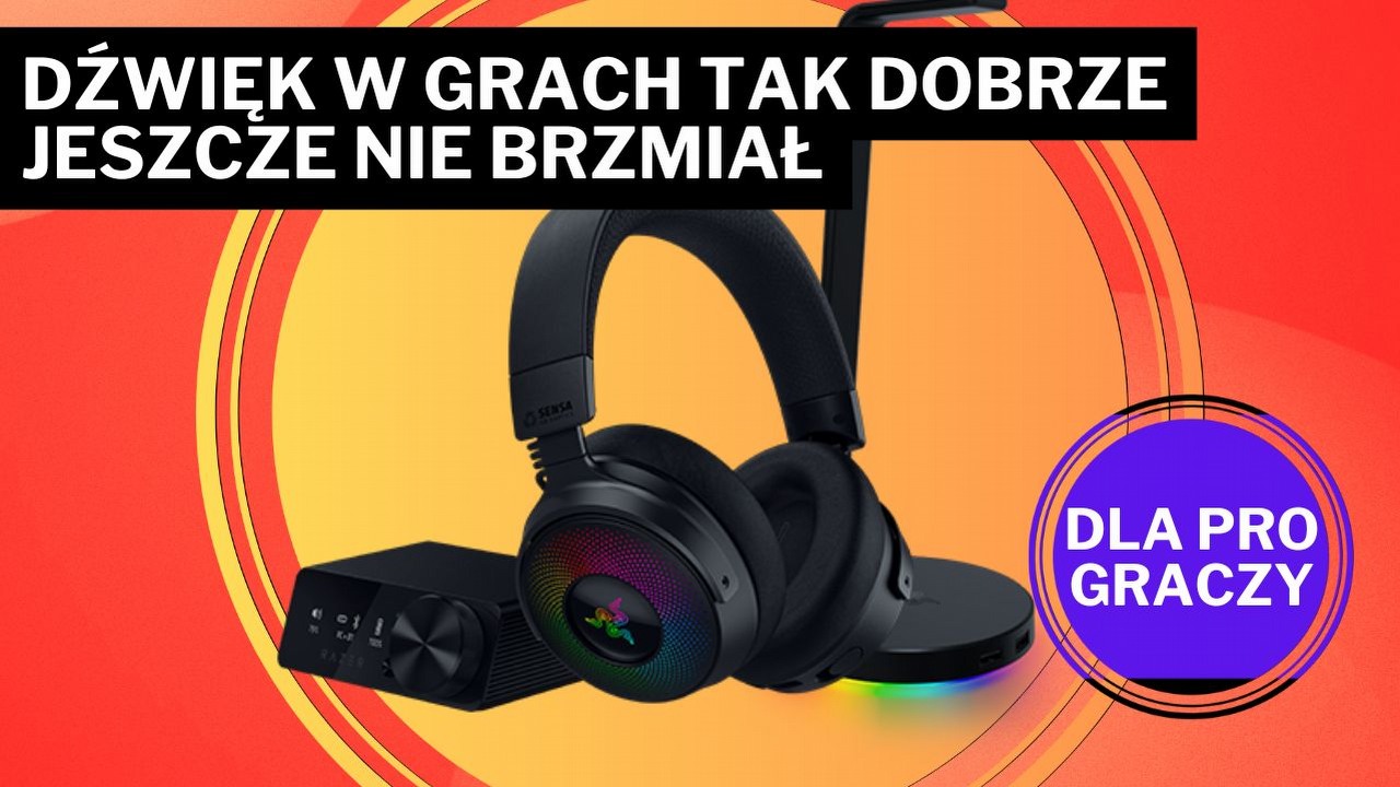 Granie w nich musi być bajecznym przeżyciem! Te słuchawki chętnie wykorzystałbym przy Silent Hill 2, źródło grafiki: Razer.